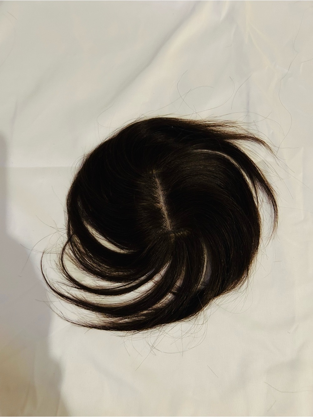 Dark Brown Women's Hair Toupee Topper - Natural Look